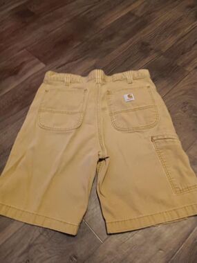 Carhartt Brown Relaxed Fit Cargo Shorts Men's Sz 34
